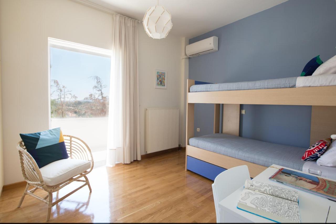 Effies Cozy Villa-Spectacular View And Playground Roussospition Экстерьер фото