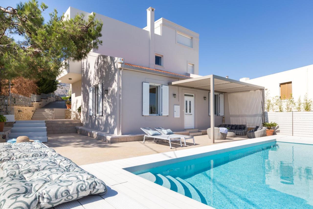 Effies Cozy Villa-Spectacular View And Playground Roussospition Экстерьер фото