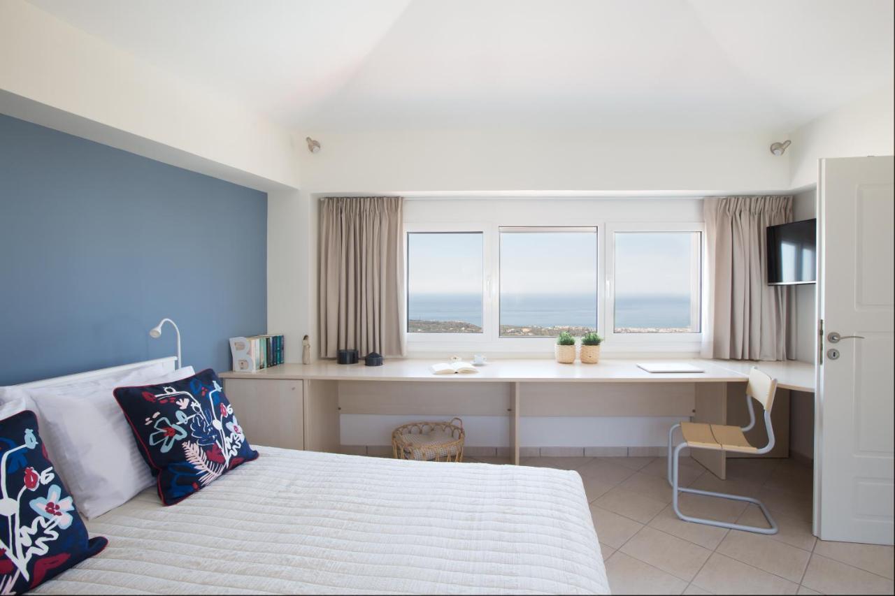 Effies Cozy Villa-Spectacular View And Playground Roussospition Экстерьер фото