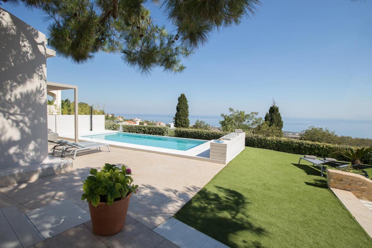 Effies Cozy Villa-Spectacular View And Playground Roussospition Экстерьер фото