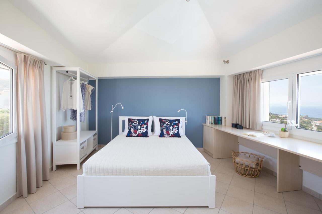 Effies Cozy Villa-Spectacular View And Playground Roussospition Экстерьер фото